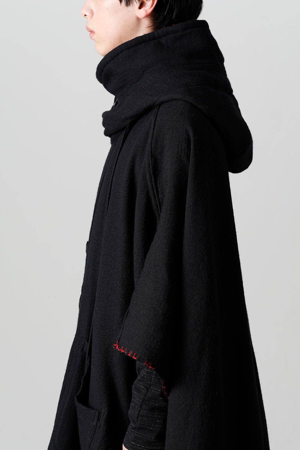 リバーシブル ポンチョ