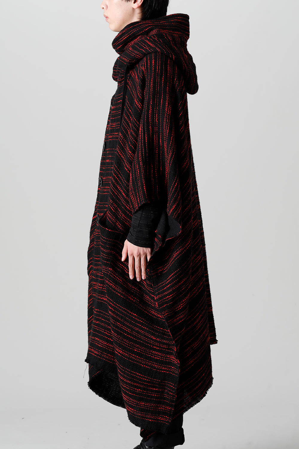 リバーシブル ポンチョ