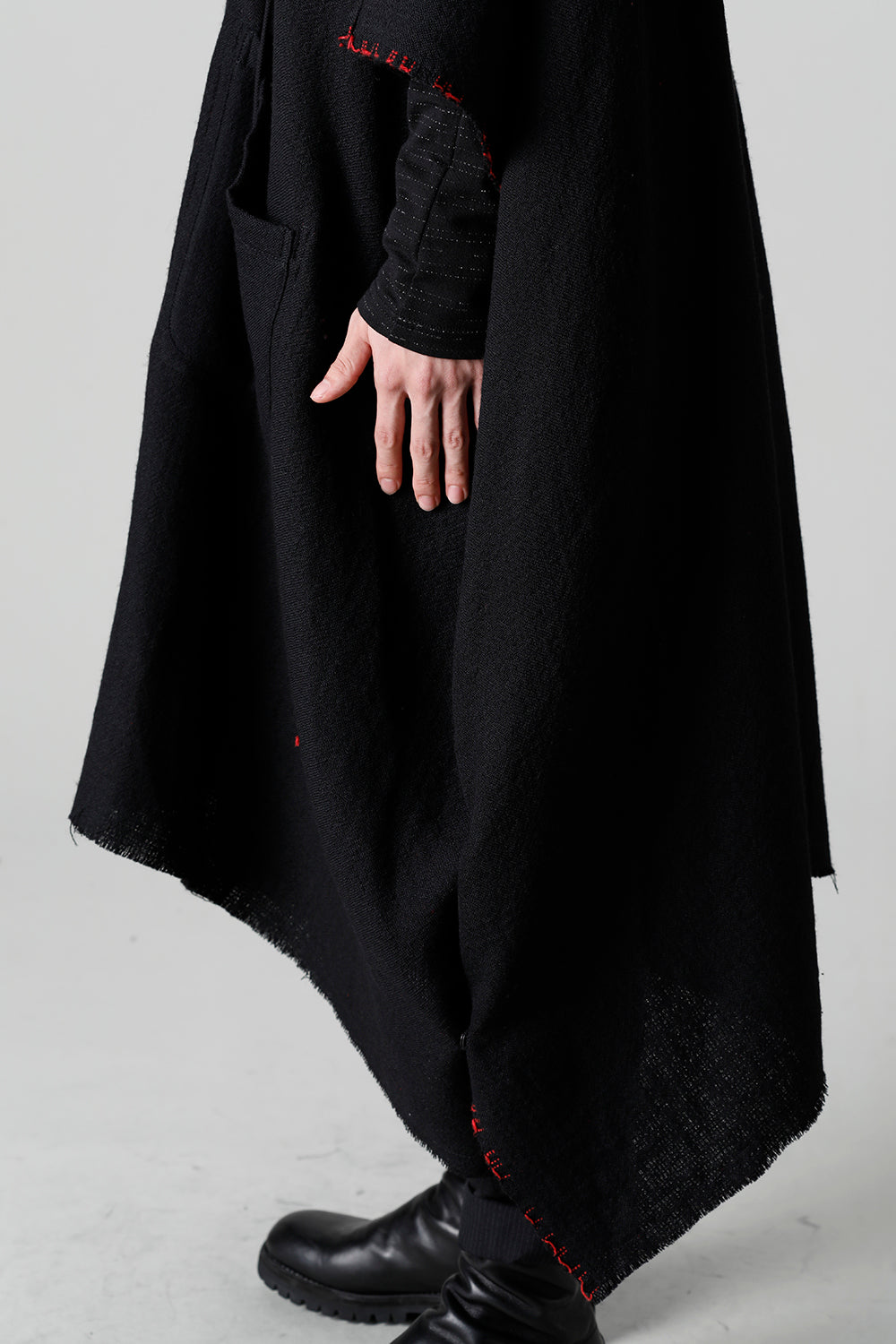 リバーシブル ポンチョ