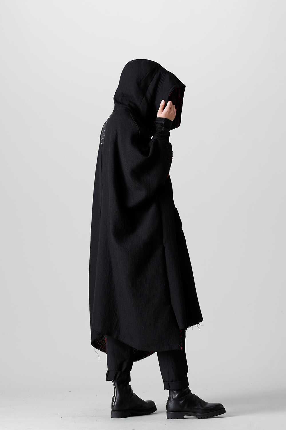 リバーシブル ポンチョ