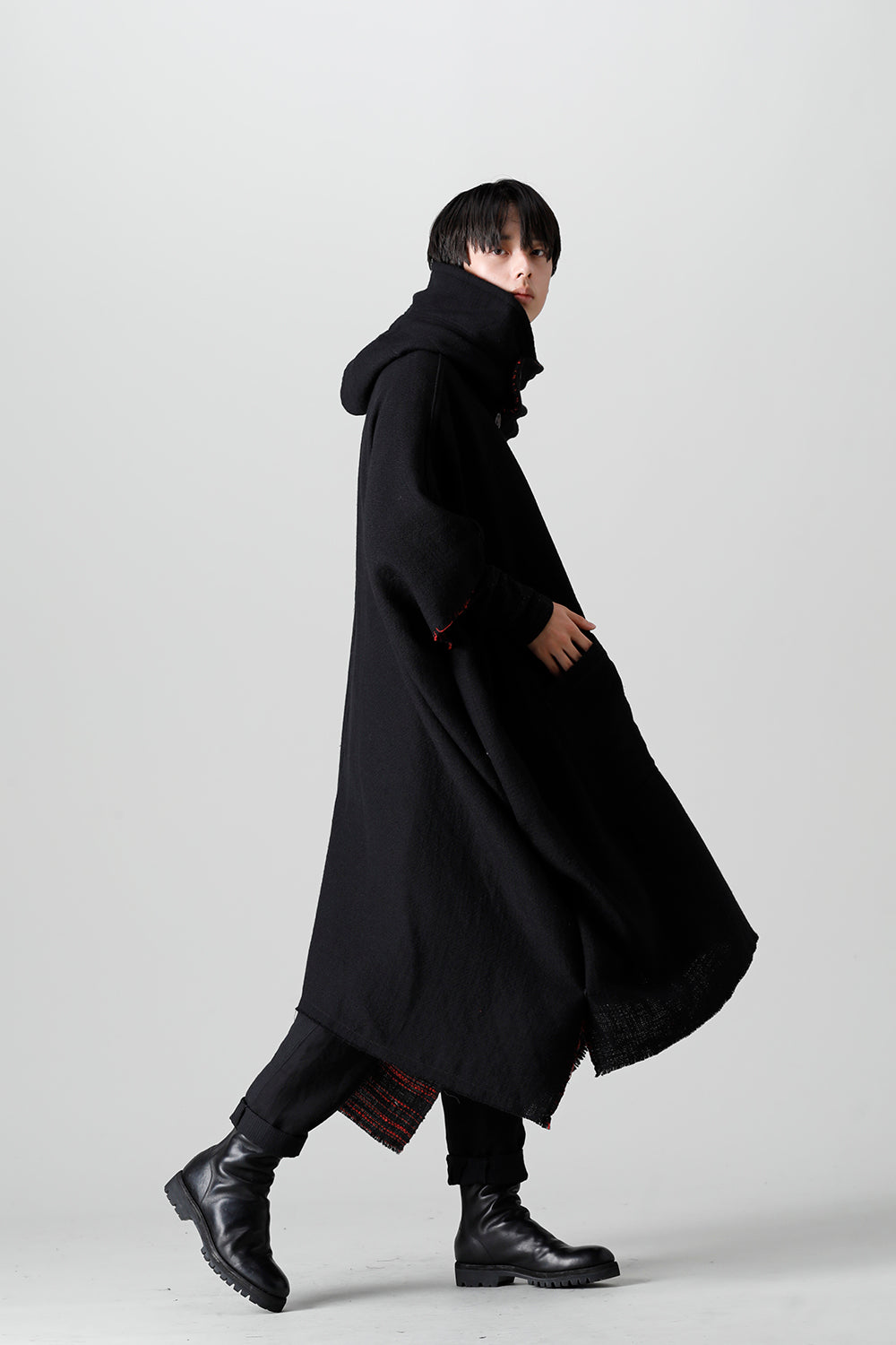 リバーシブル ポンチョ