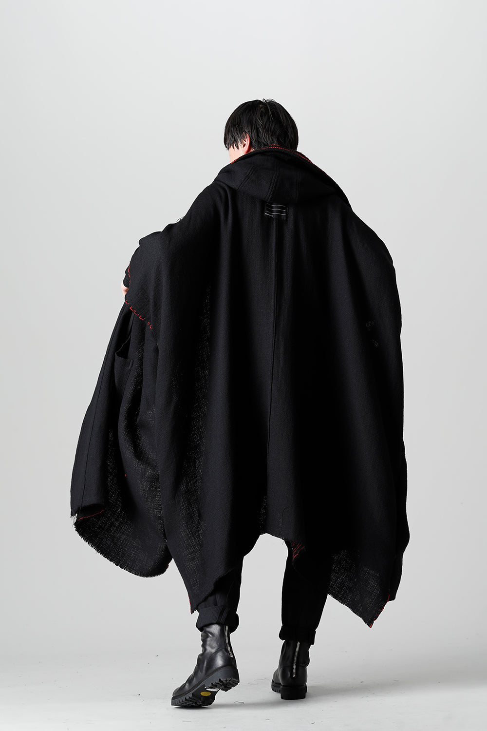 リバーシブル ポンチョ