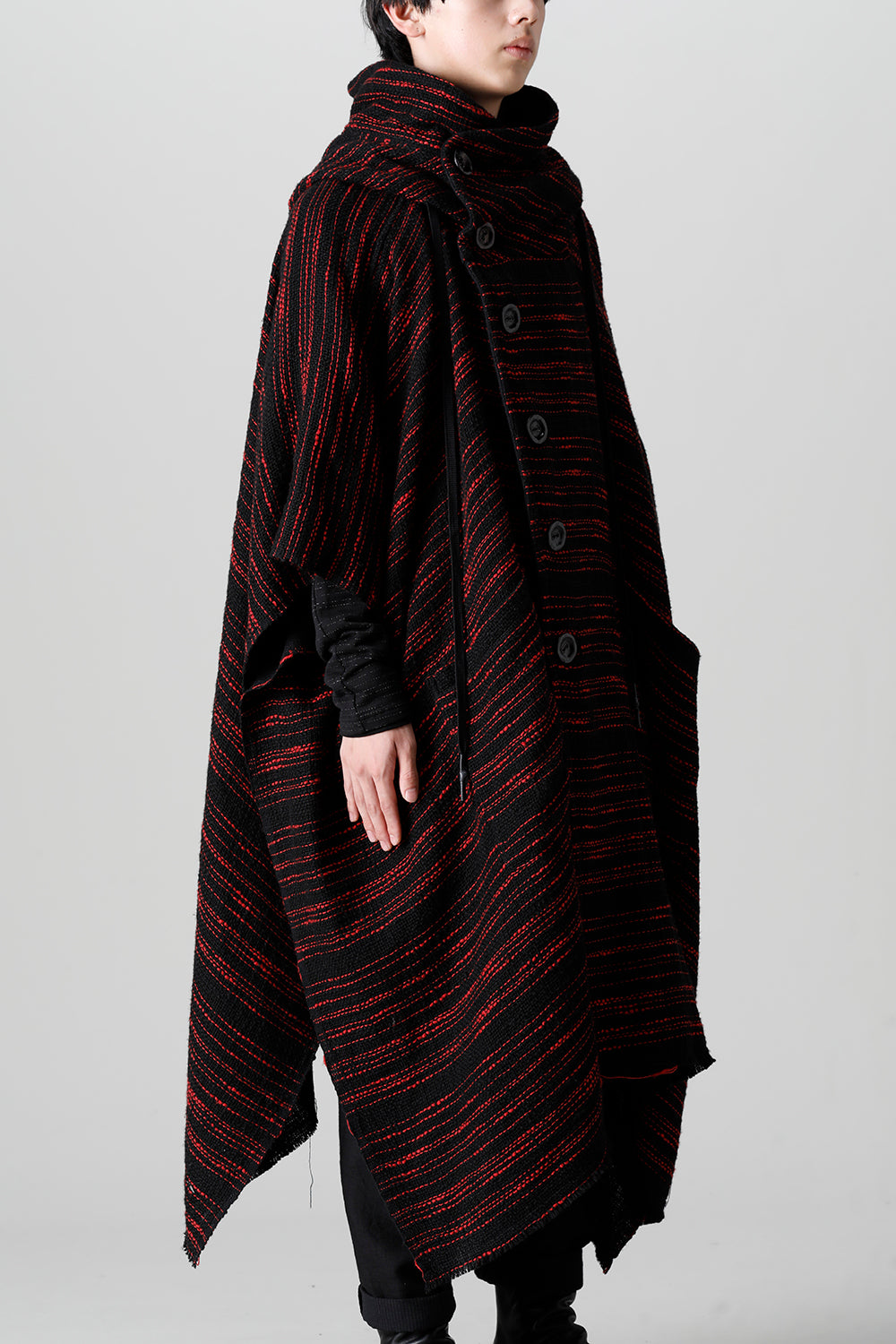 リバーシブル ポンチョ