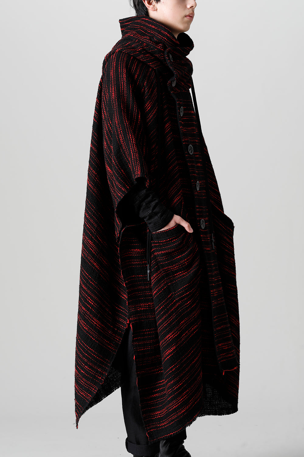 リバーシブル ポンチョ