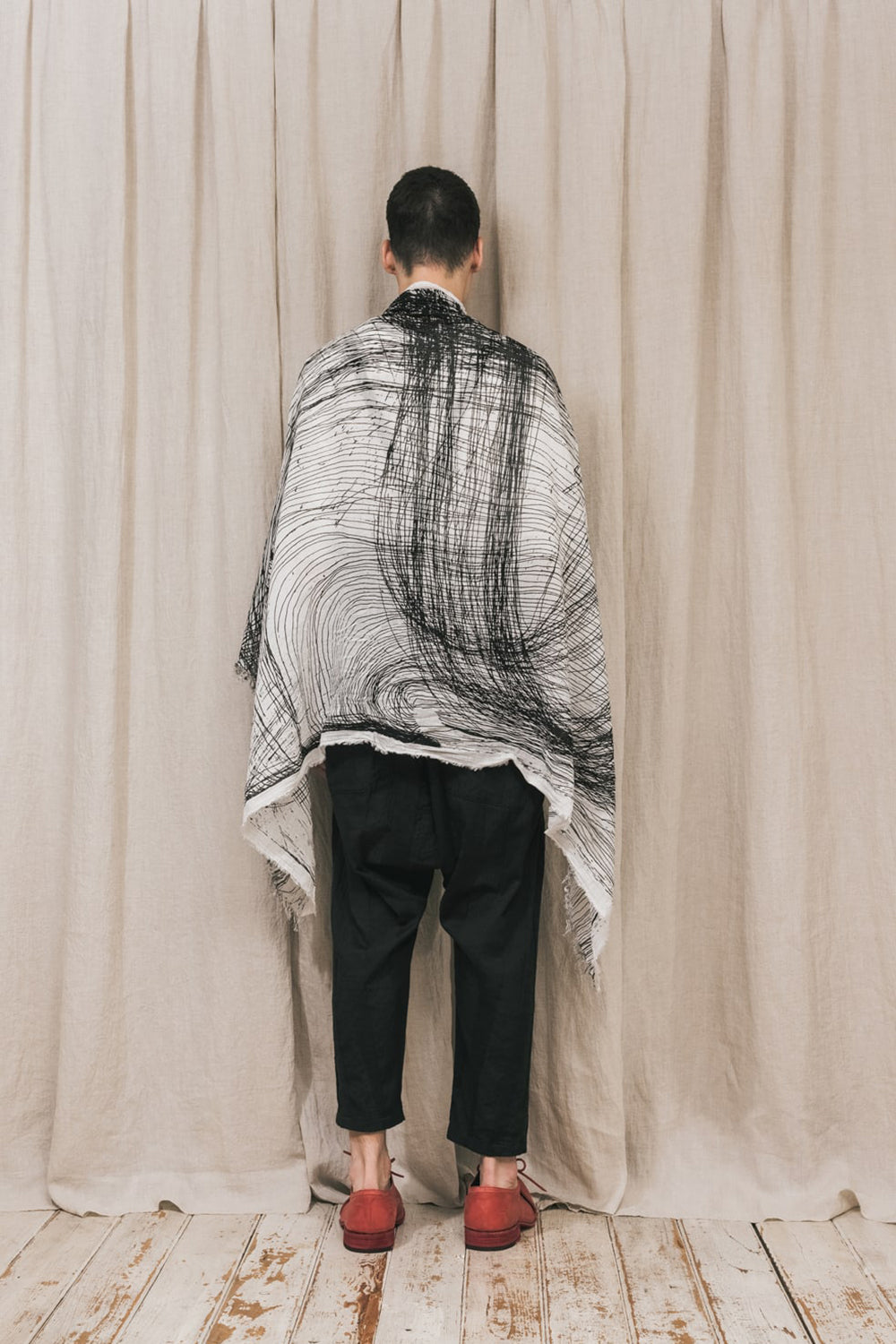 ディストーション3 "中川 ももこ" プリントストール ブラック