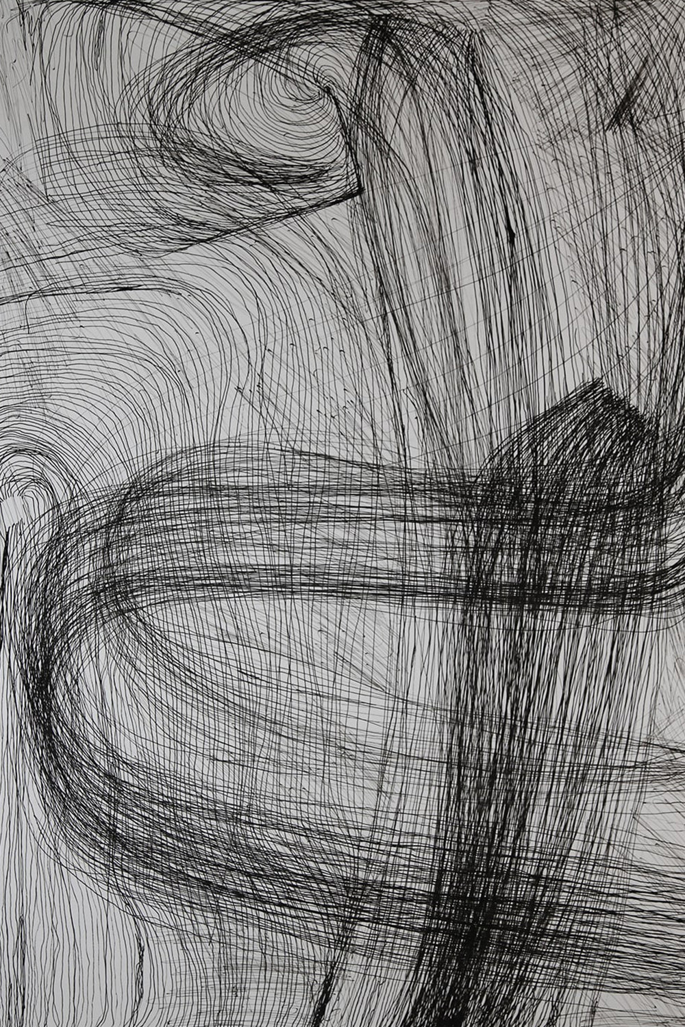 ディストーション3 "中川 ももこ" プリント オーバーサイズ ロングシャツ