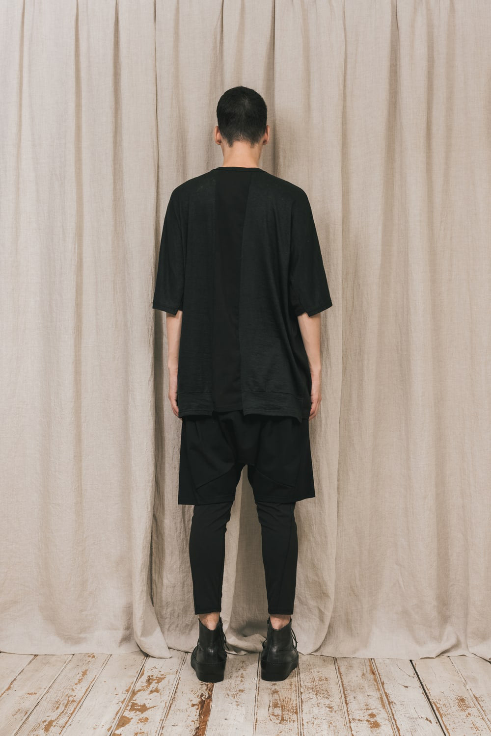 Oversized Short sleeve T-shirt Black