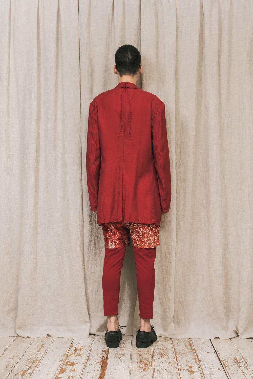 Slim pants Red