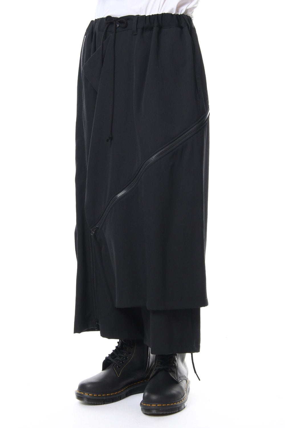 Double Fastener Skirt Pants -  NV-P63-100