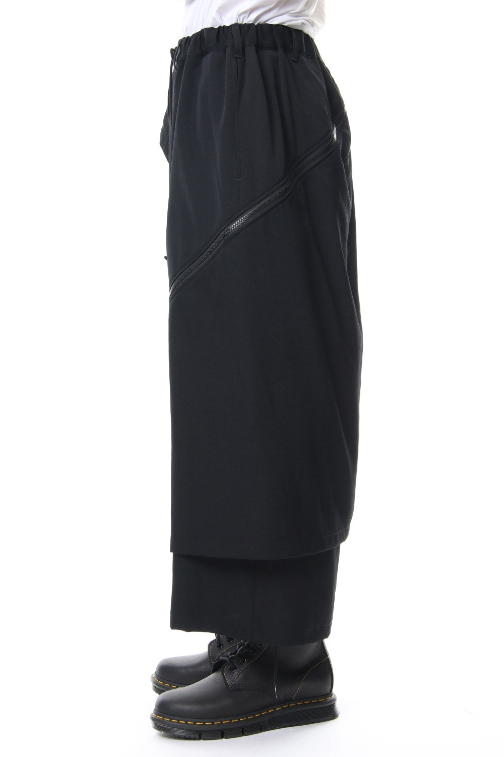Double Fastener Skirt Pants -  NV-P63-100