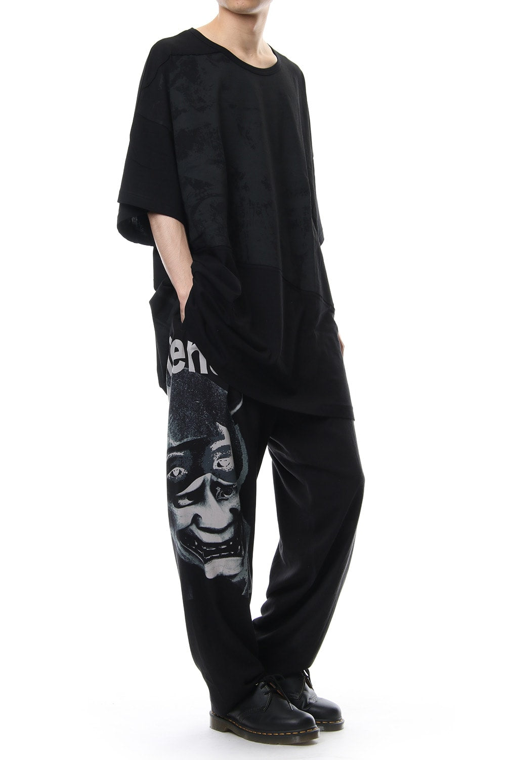 Black Scandal Draw String Pants