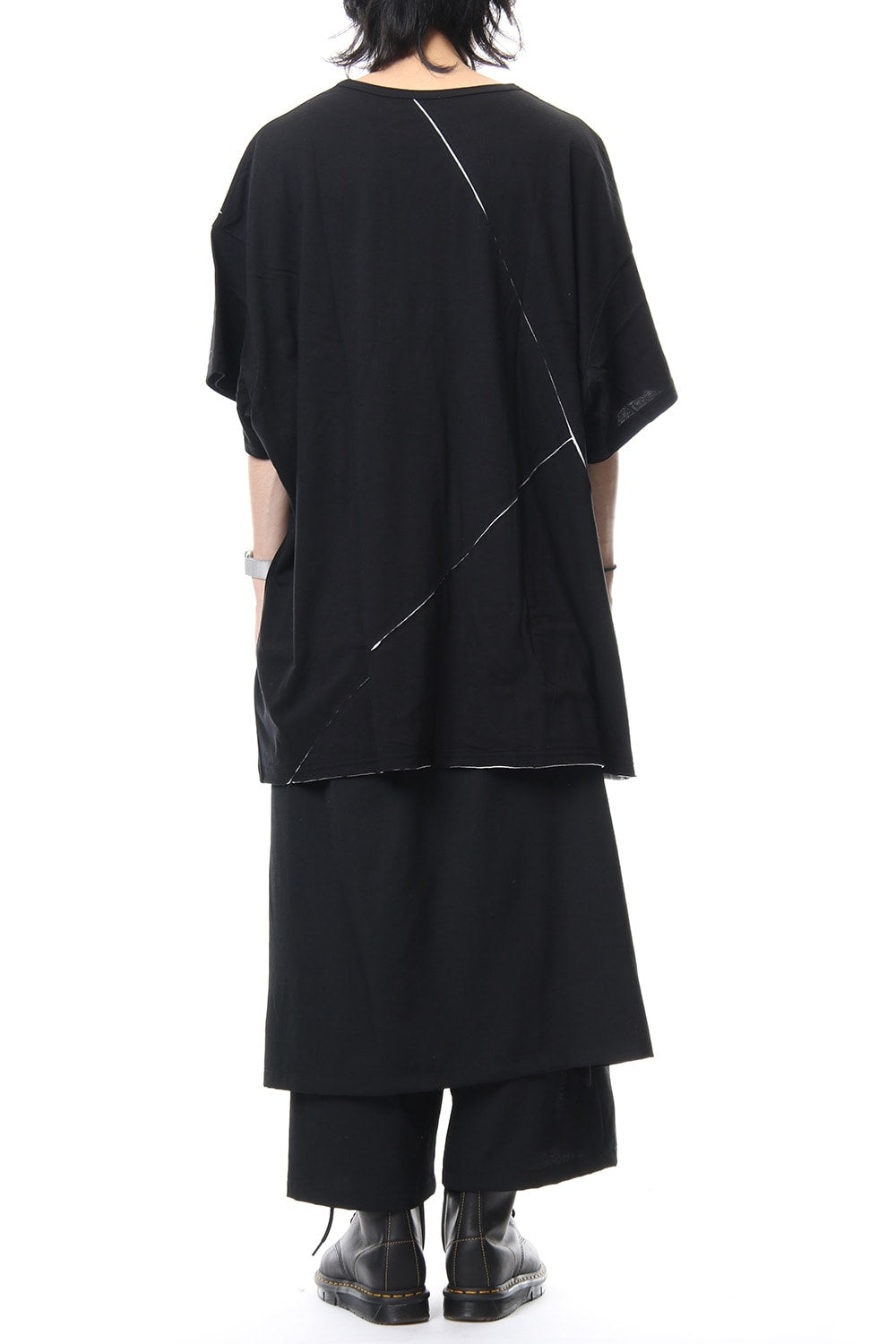 Double Fastener Skirt Pants -  NV-P63-100