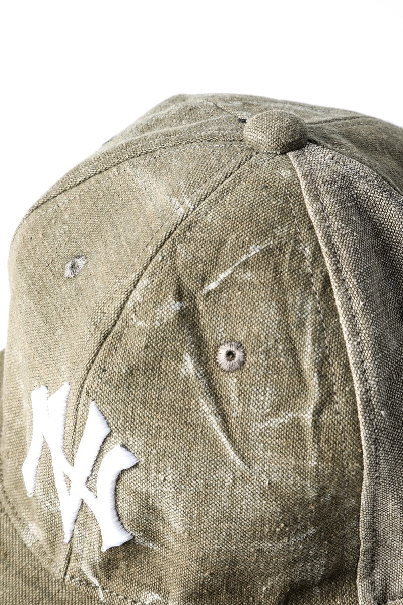 NV LOGO FR ARMY COTTON CAP VINTAGE GREEN
