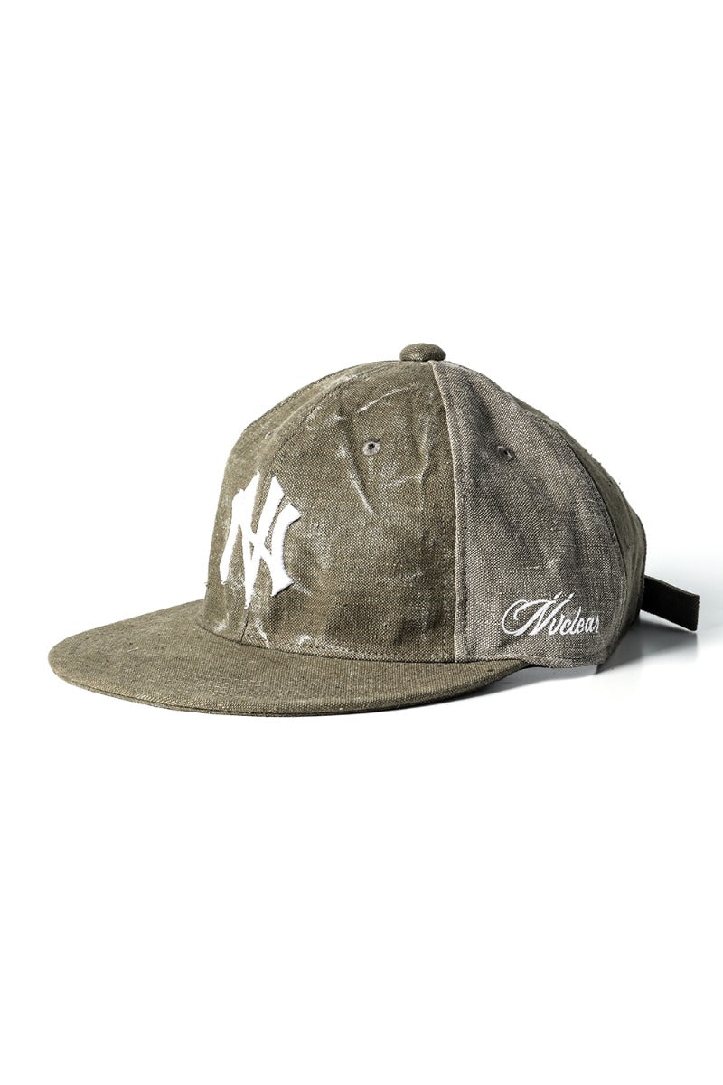 NV LOGO FR ARMY COTTON CAP VINTAGE GREEN