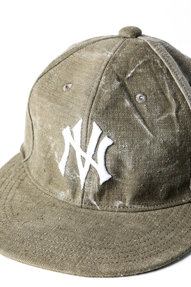 NV LOGO FR ARMY COTTON CAP VINTAGE GREEN