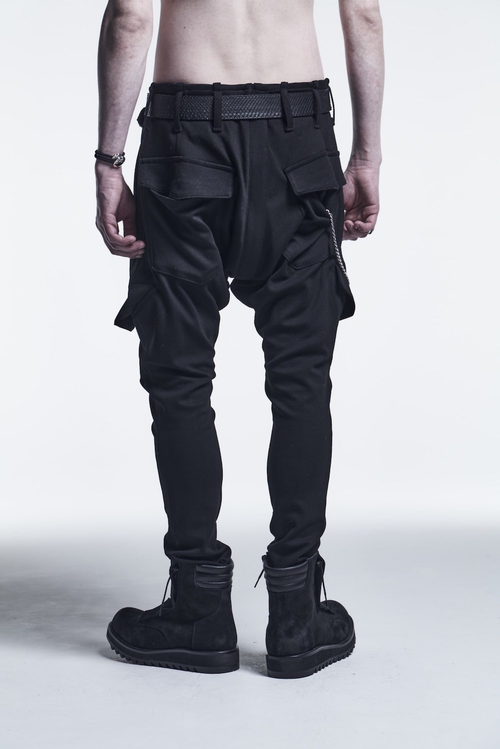 Saruel Cargo Pants Black