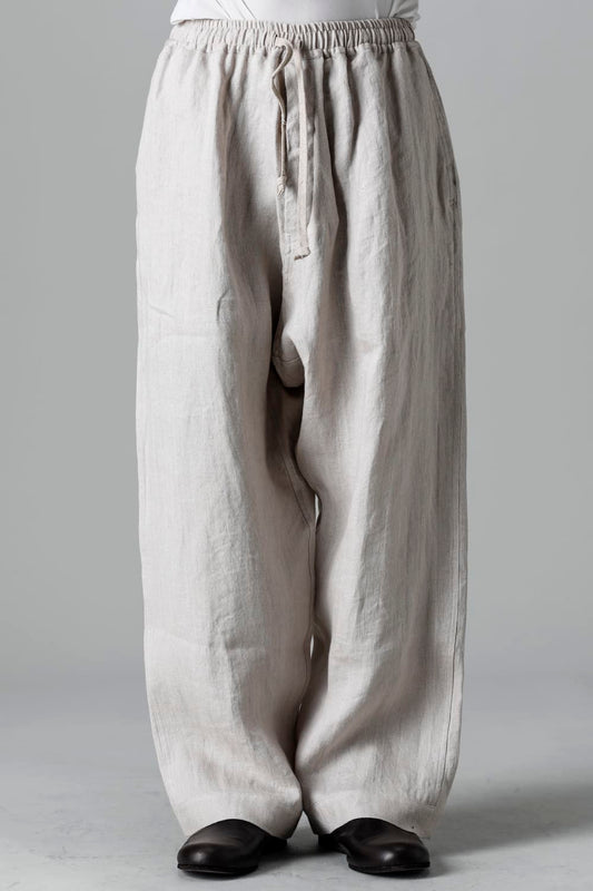 JOGGING TROUSERS Flax Herringbone BEIGE