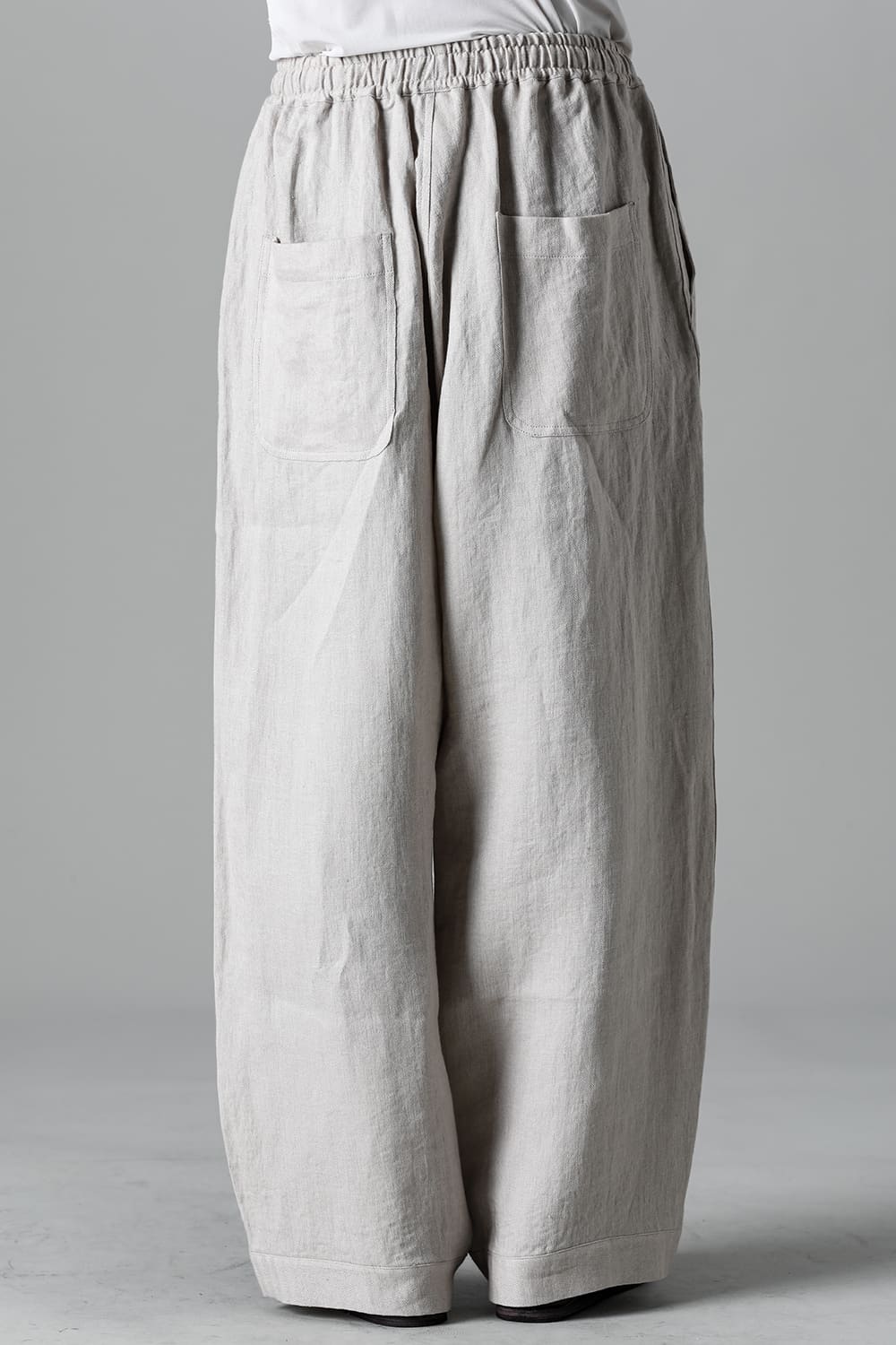 JOGGING TROUSERS Flax Herringbone BEIGE