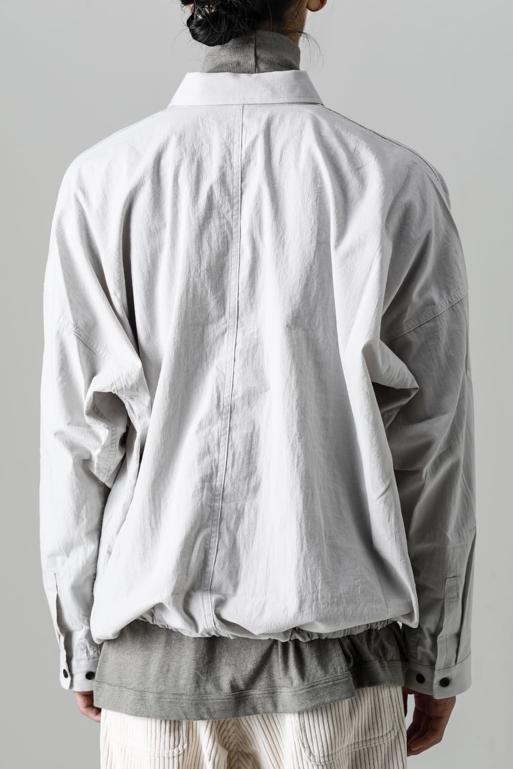 BOMBER SHIRTS Fine Dry Shirting  LT Grey