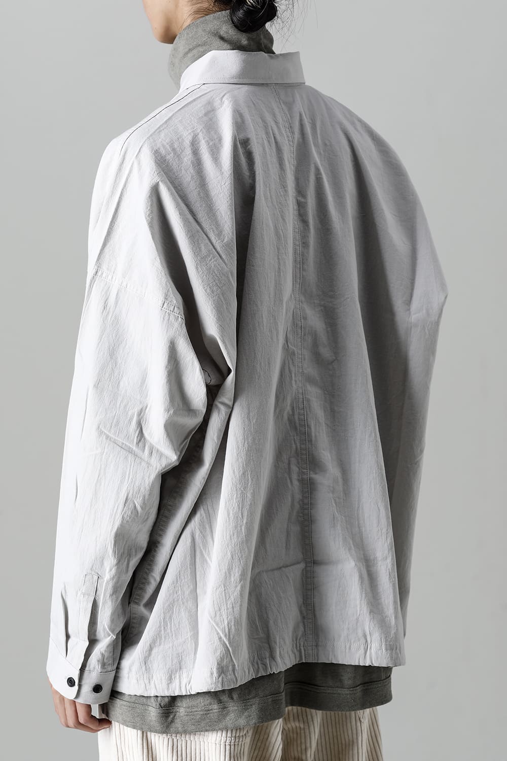 BOMBER SHIRTS Fine Dry Shirting  LT Grey