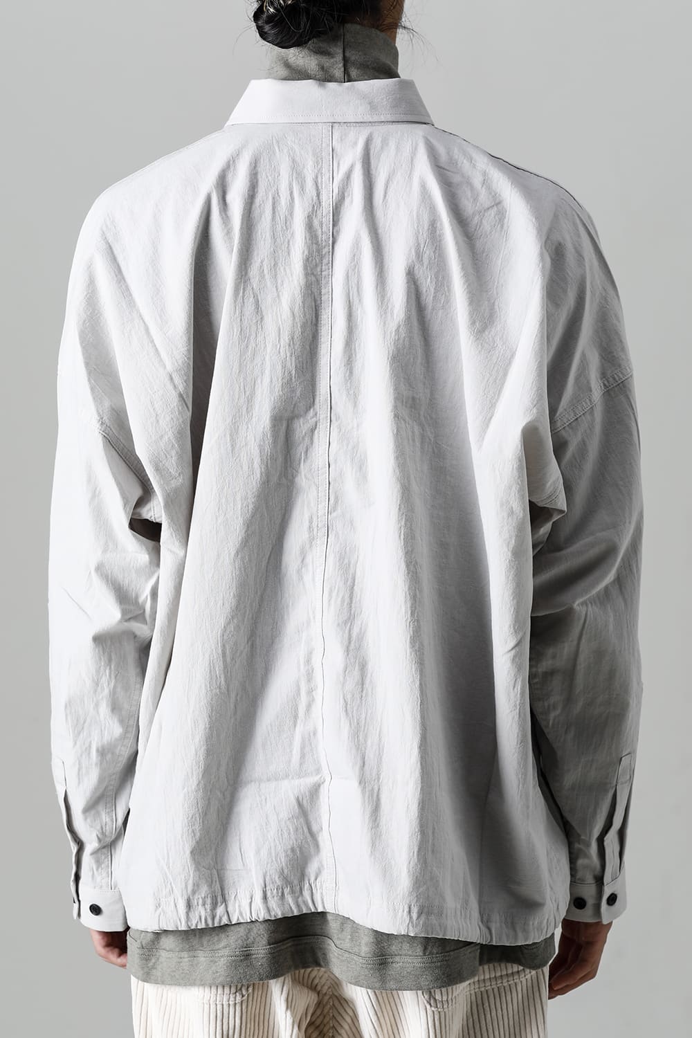 BOMBER SHIRTS Fine Dry Shirting  LT Grey