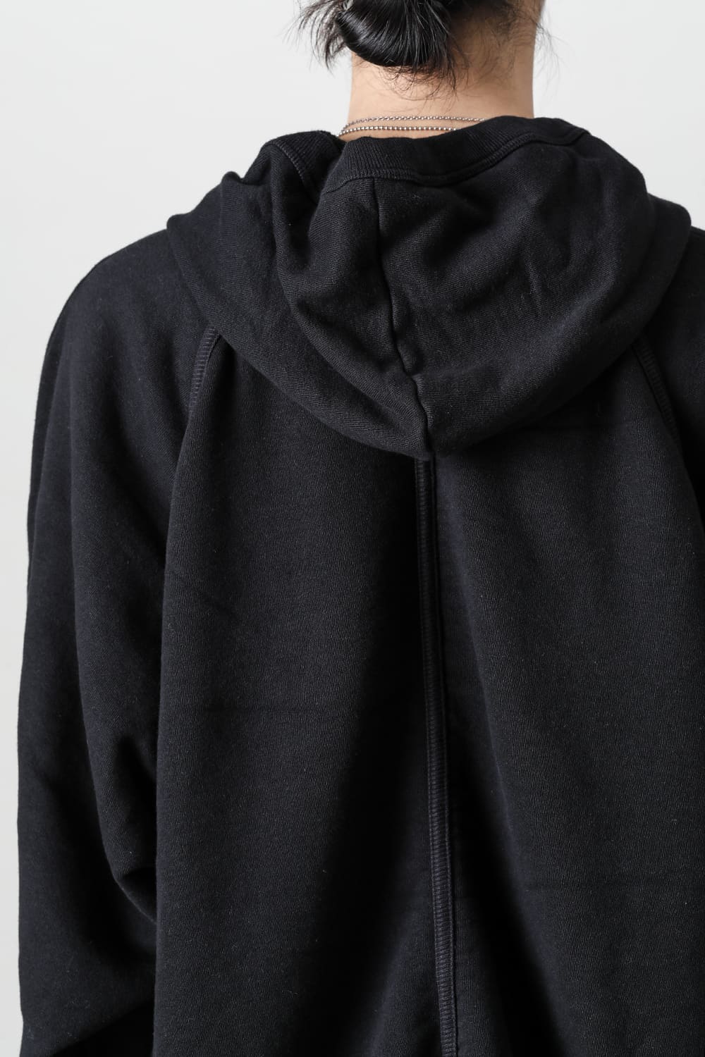 HOODED SWEAT Loopwheel Sweat Black