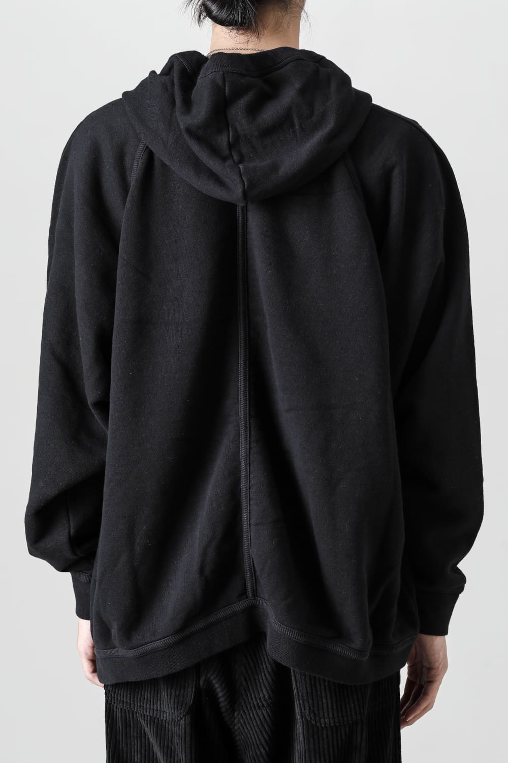 HOODED SWEAT Loopwheel Sweat Black