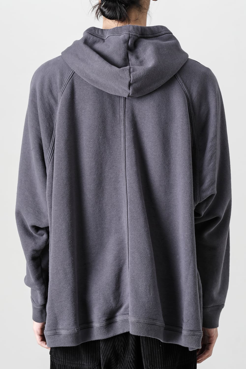 HOODED SWEAT Loopwheel Sweat Steel