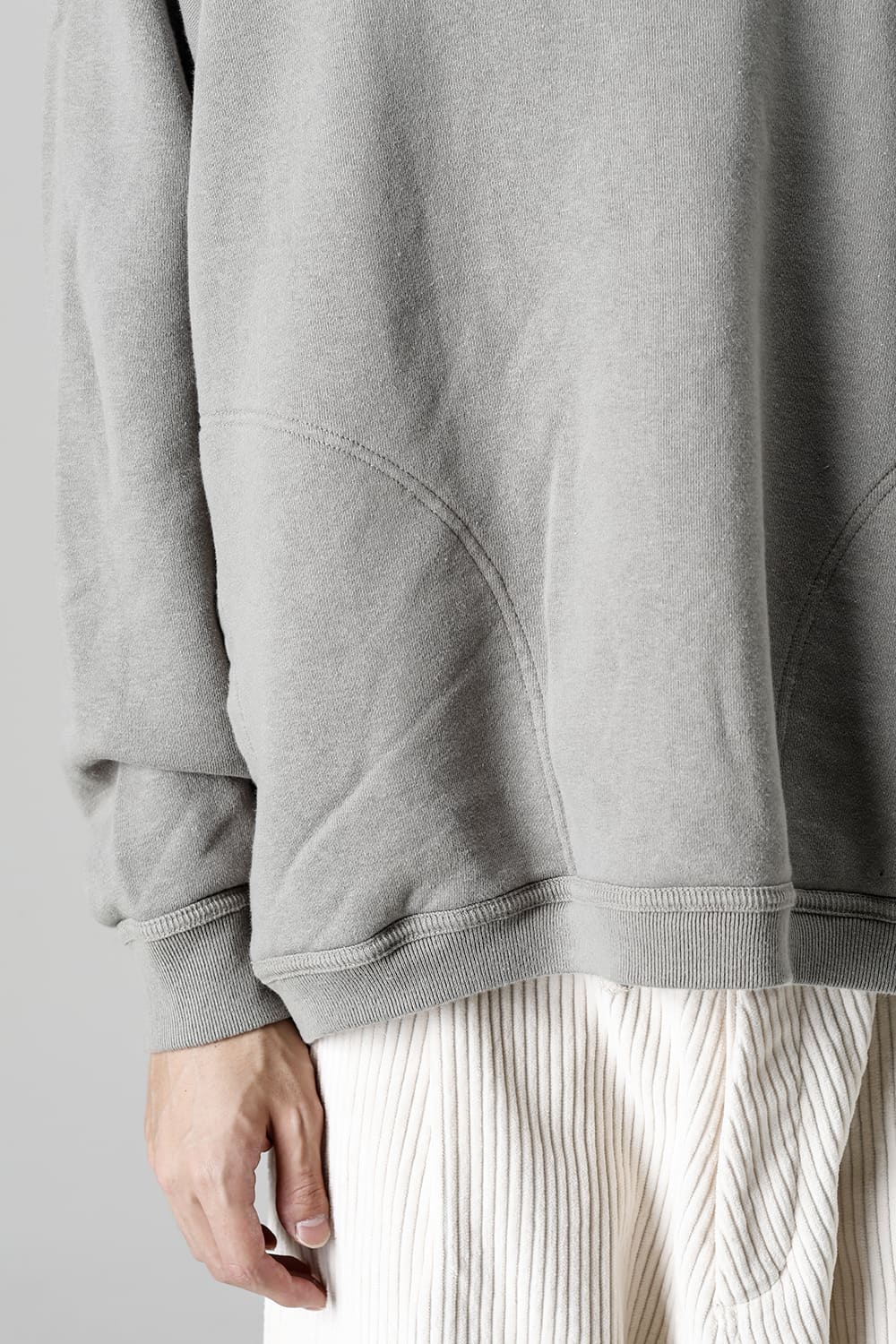 HOODED SWEAT Loopwheel Sweat Taupe