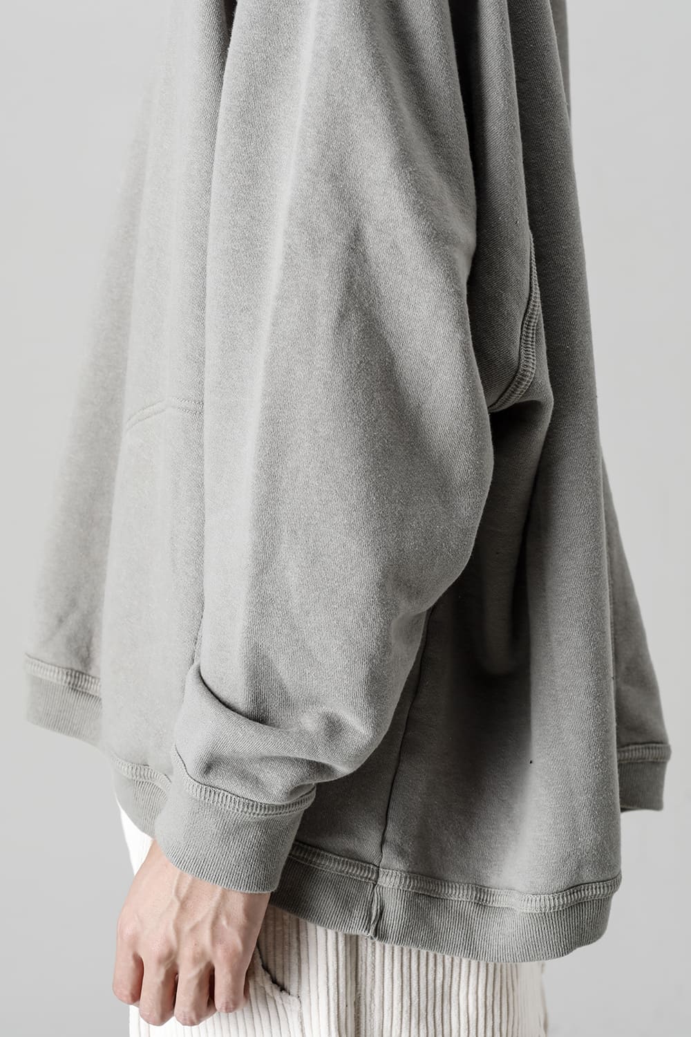 HOODED SWEAT Loopwheel Sweat Taupe