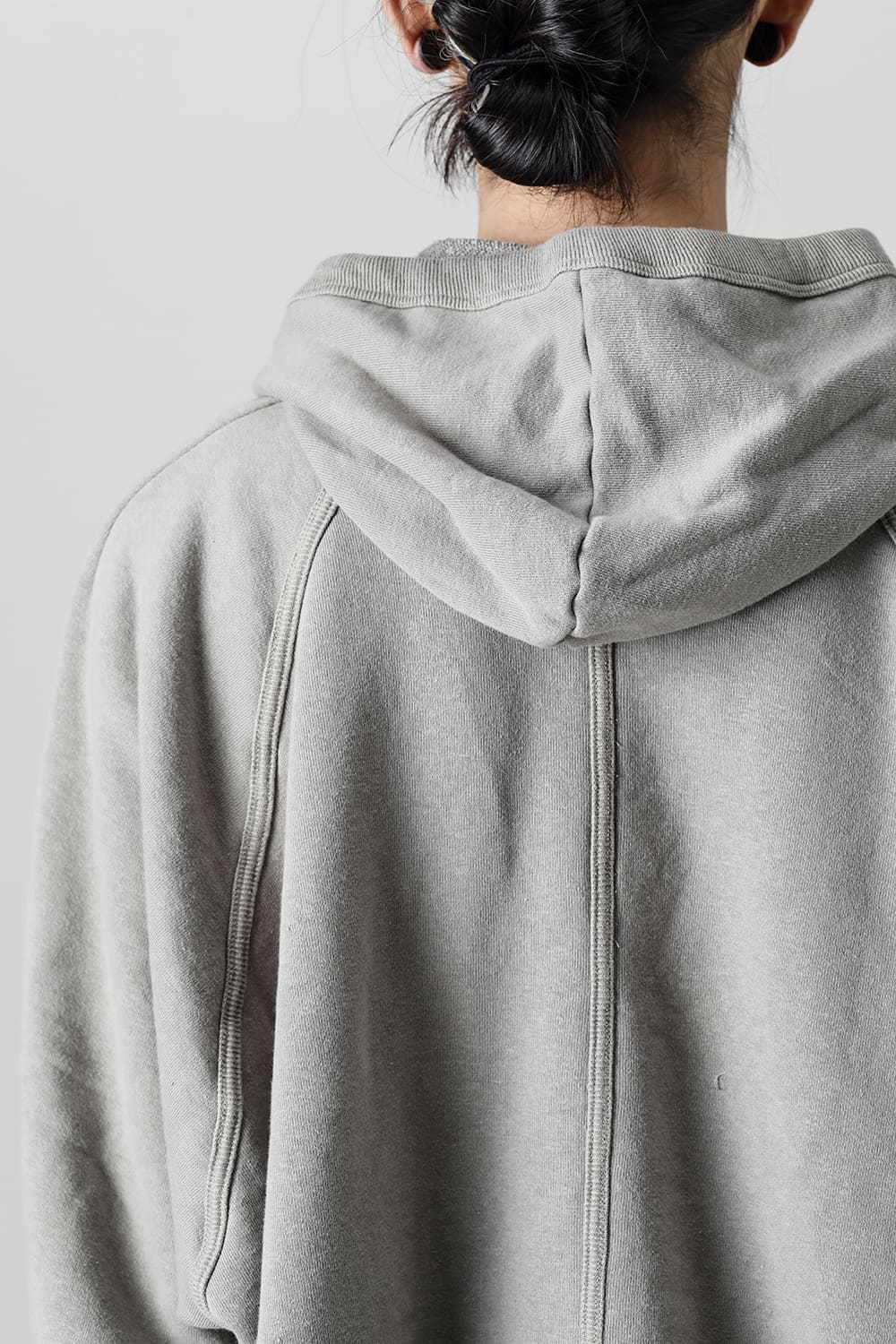 HOODED SWEAT Loopwheel Sweat Taupe