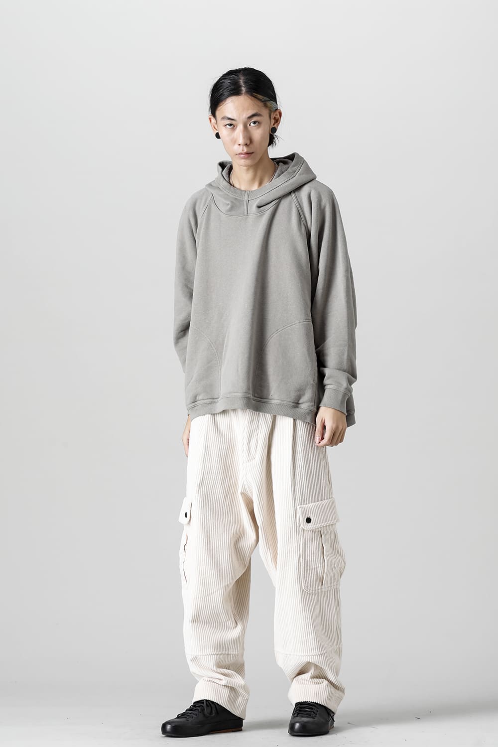 HOODED SWEAT Loopwheel Sweat Taupe