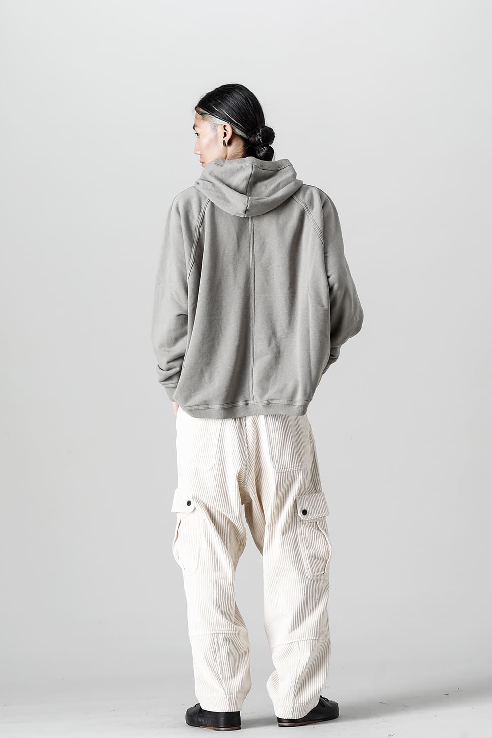HOODED SWEAT Loopwheel Sweat Taupe