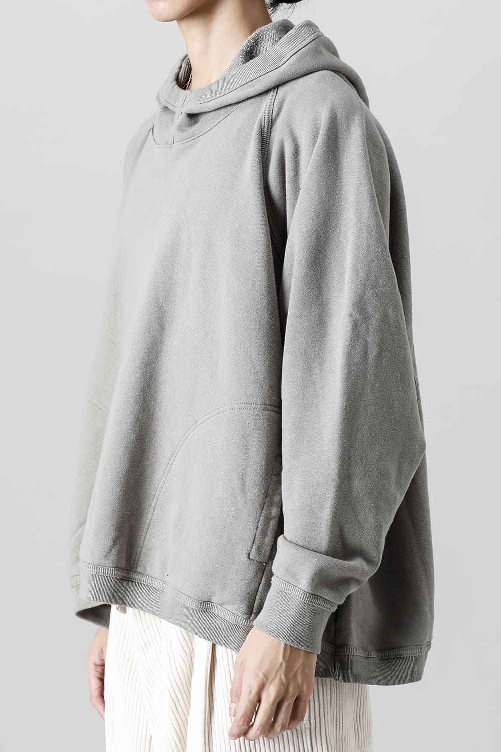 HOODED SWEAT Loopwheel Sweat Taupe