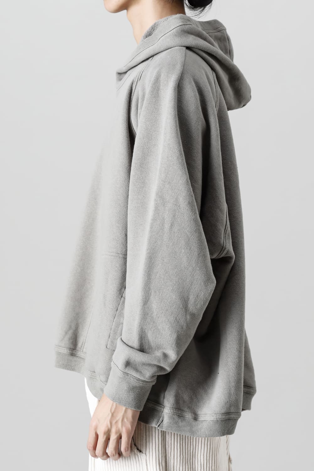 HOODED SWEAT Loopwheel Sweat Taupe