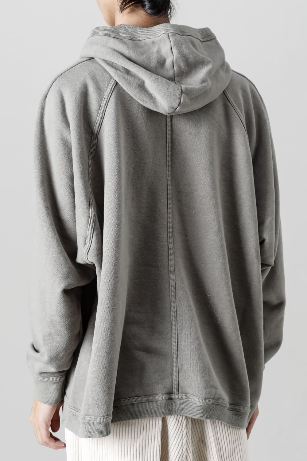 HOODED SWEAT Loopwheel Sweat Taupe