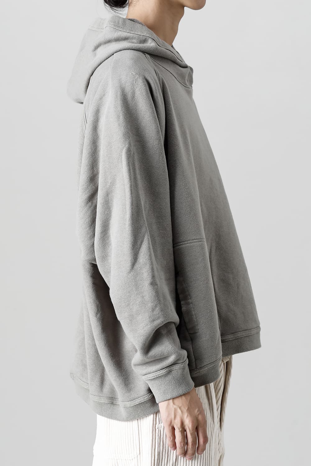 HOODED SWEAT Loopwheel Sweat Taupe