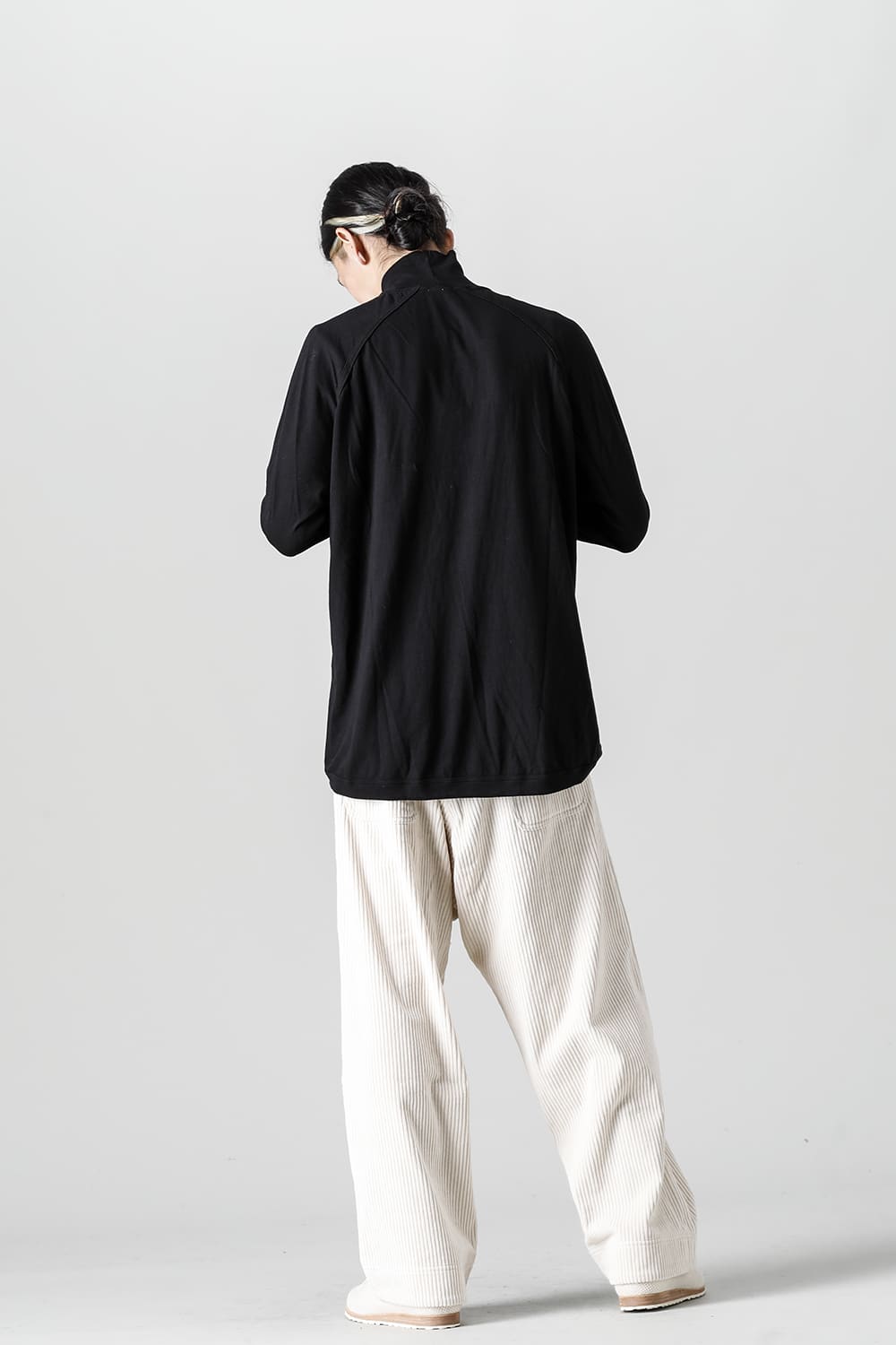 TROUSERS Wide Wale Corduroy Off White