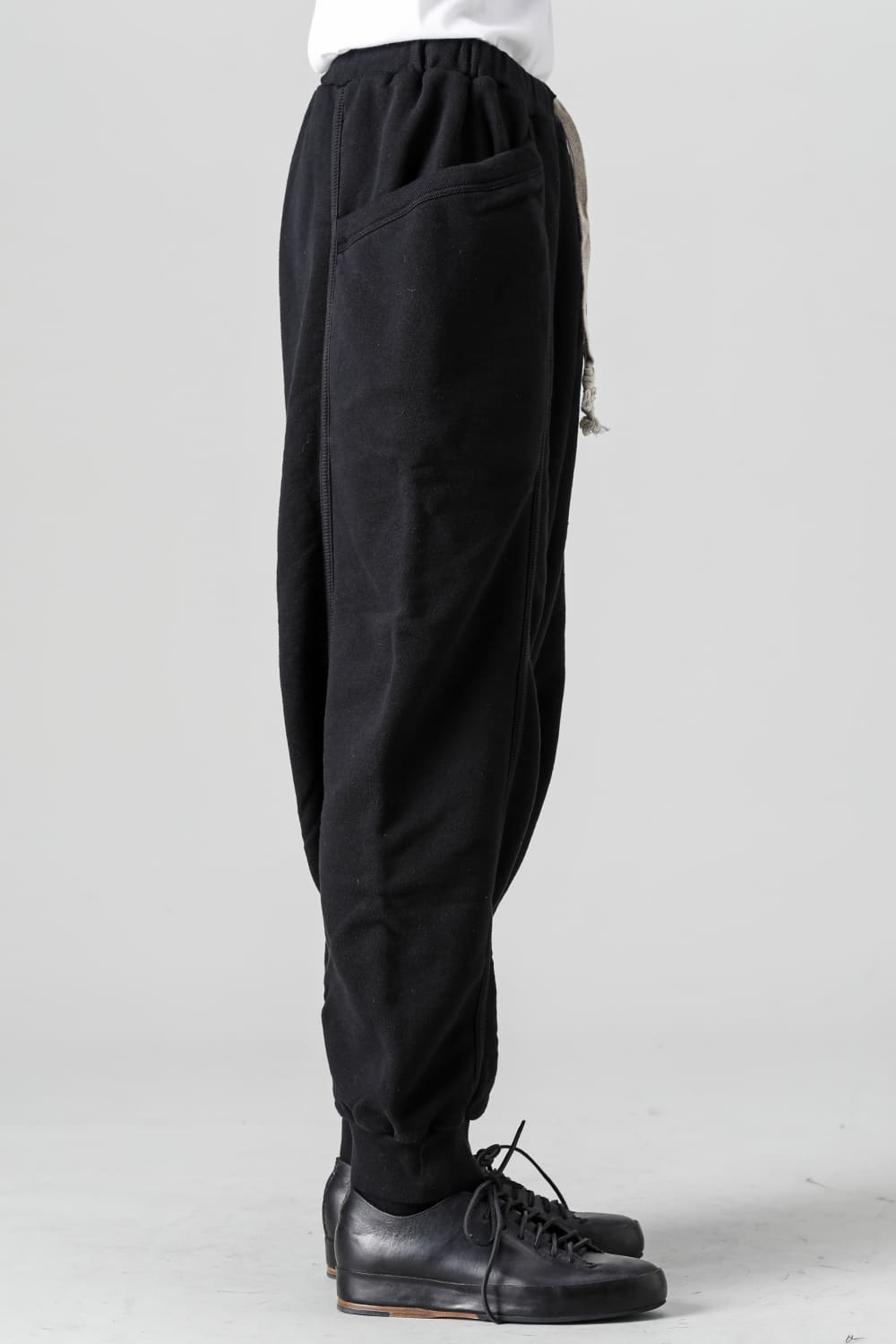 SWEAT PANTS Loopwheel Sweat Black