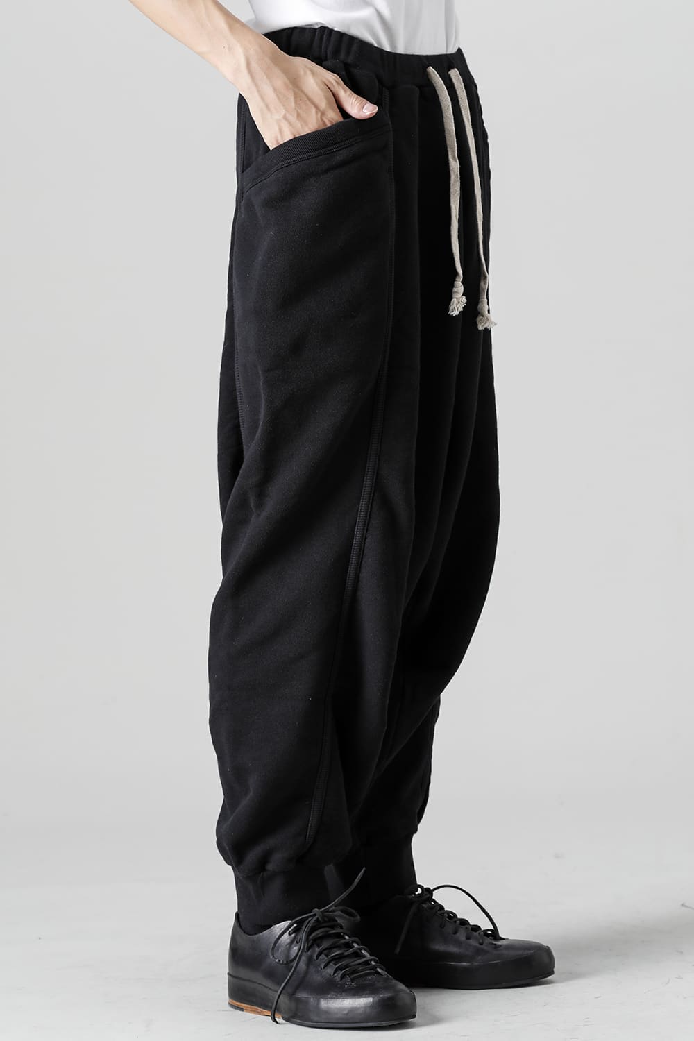 SWEAT PANTS Loopwheel Sweat Black