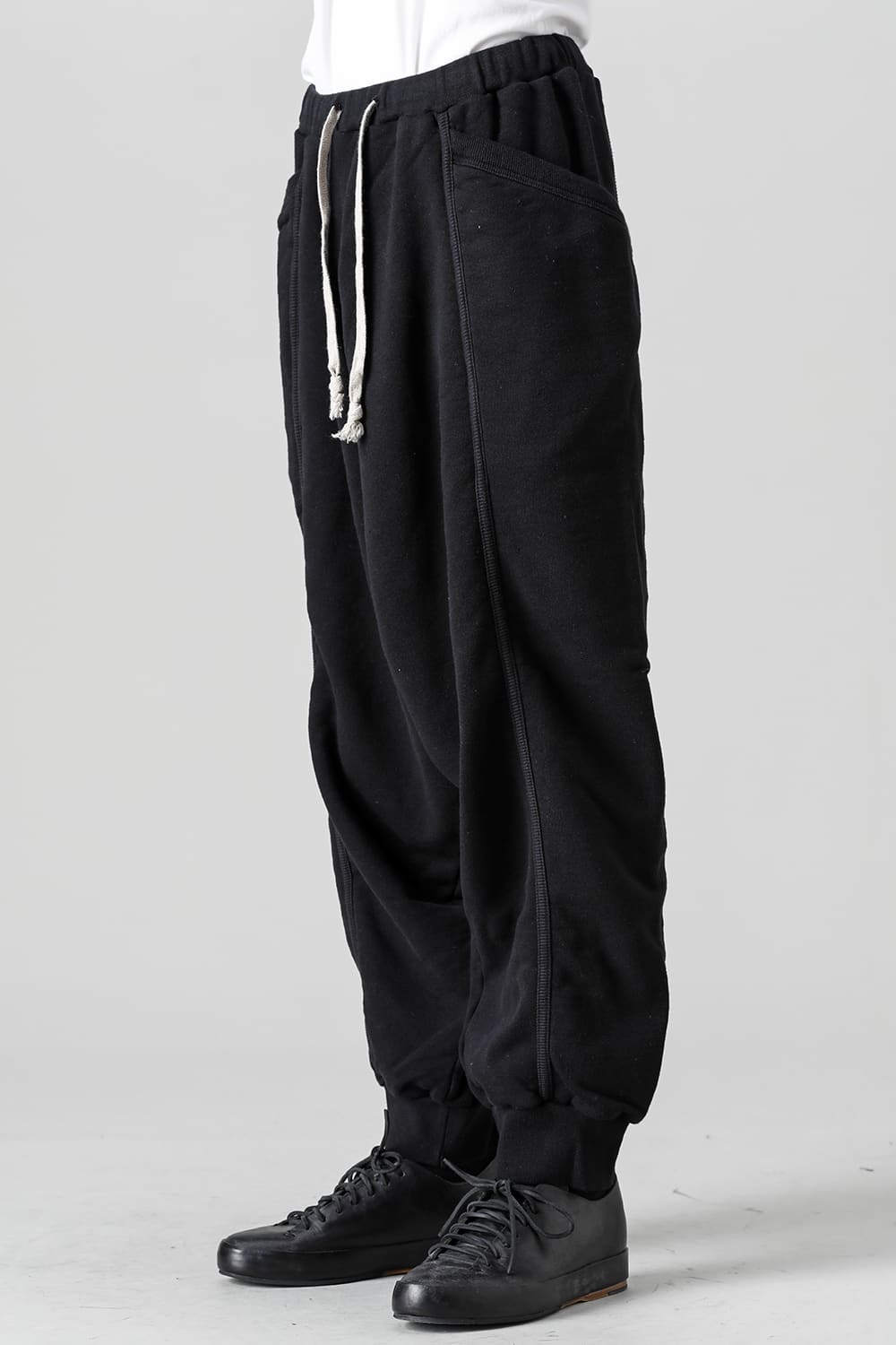 SWEAT PANTS Loopwheel Sweat Black