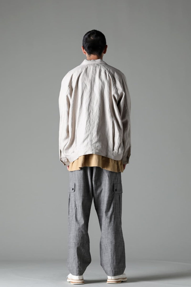 DENIM JACKET KINARI Dense Herringbone