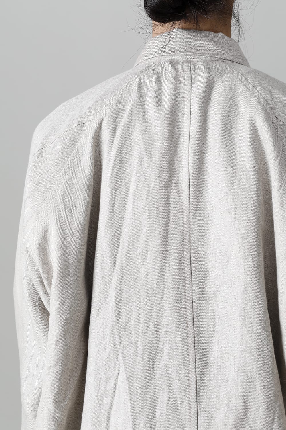 DENIM JACKET KINARI Dense Herringbone