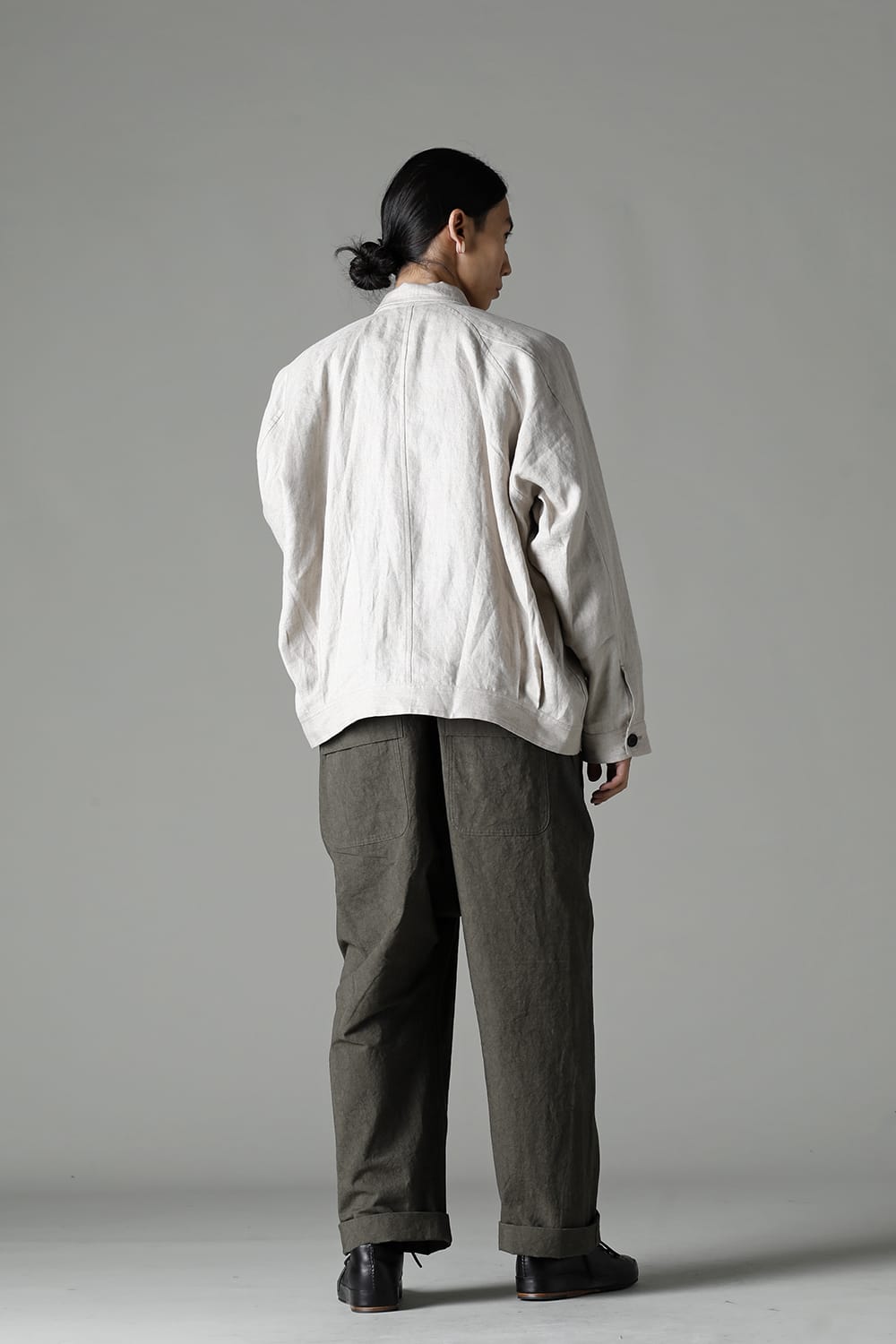 DENIM JACKET KINARI Dense Herringbone