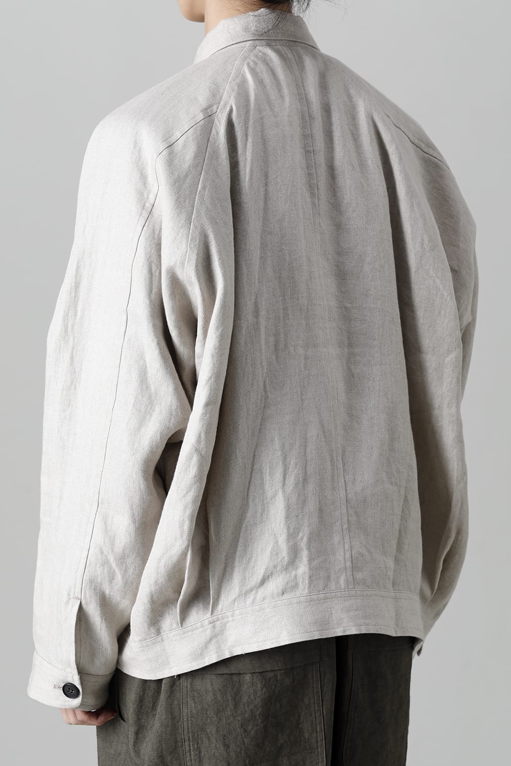 DENIM JACKET KINARI Dense Herringbone