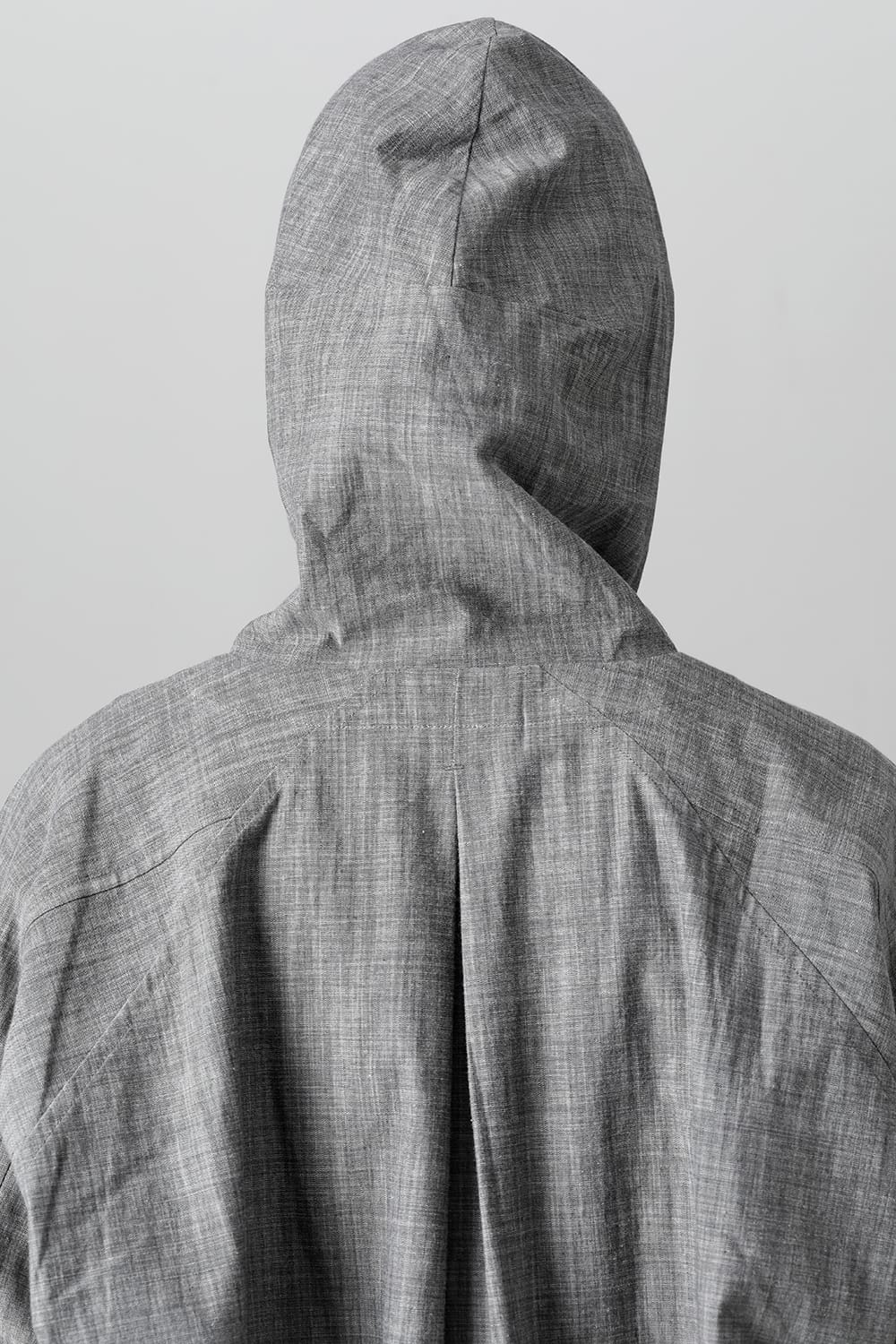 HOODED PULLOVER JACKET GREY SUMI Chambrey