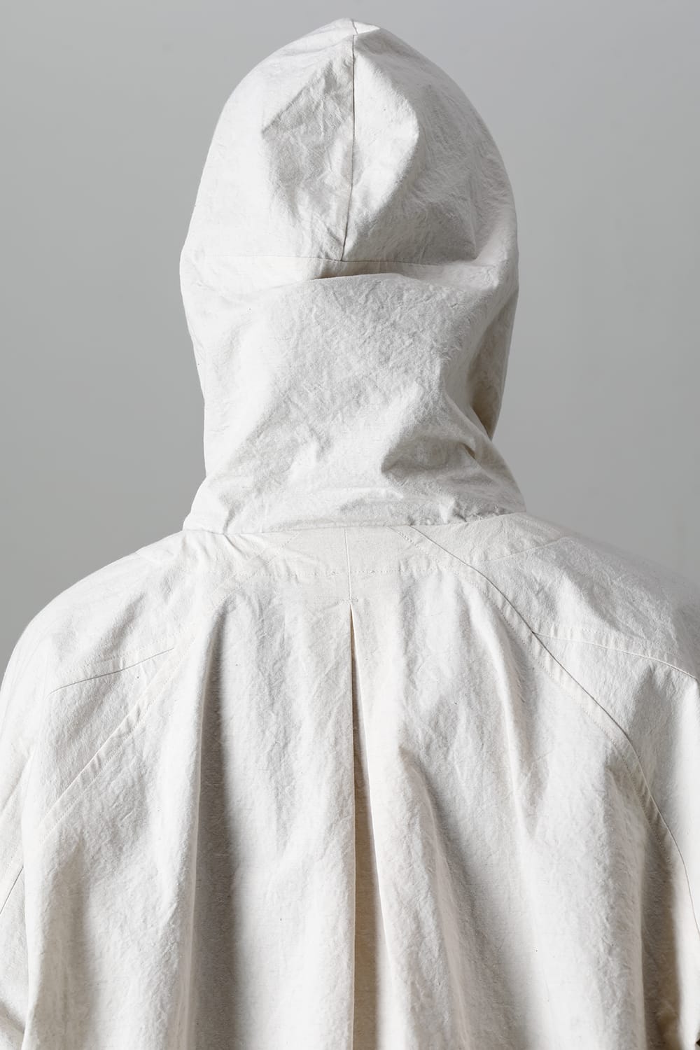 HOODED PULLOVER JACKET KINARI Fine Canvas