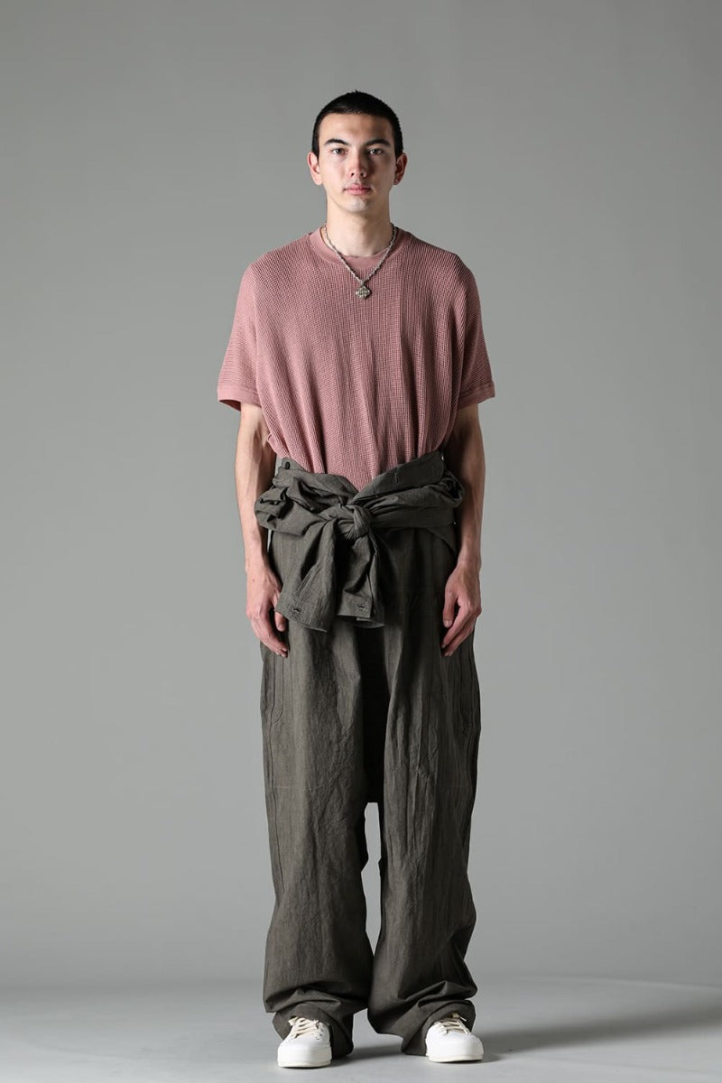 JUMPSUIT DK GREY Fine Canvas