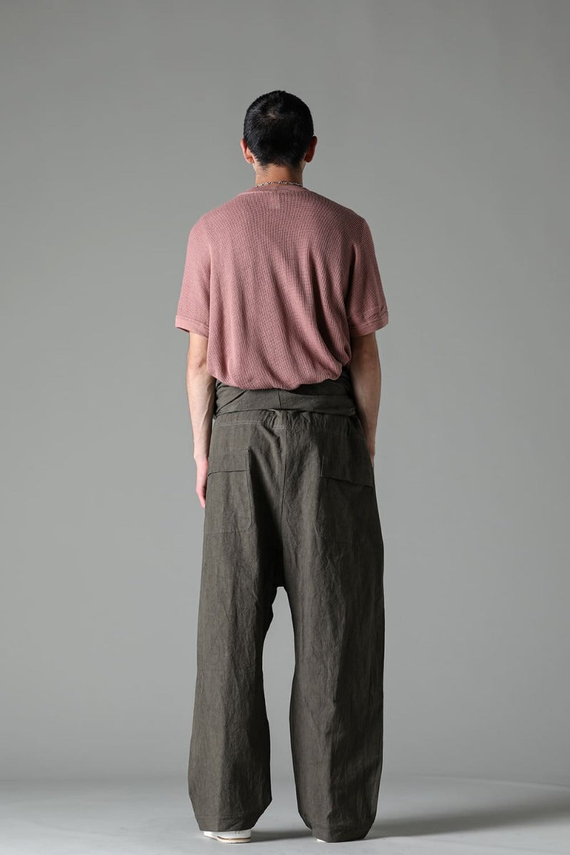 JUMPSUIT DK GREY Fine Canvas