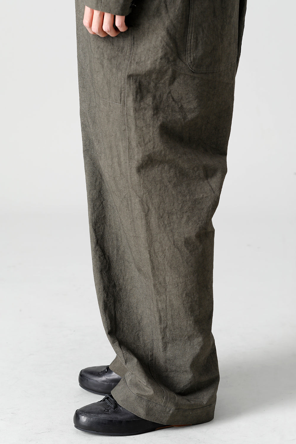 JUMPSUIT DK GREY Fine Canvas